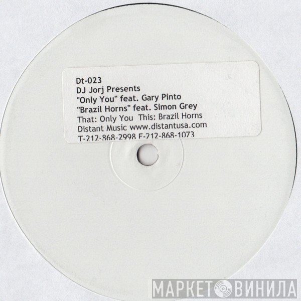 DJ Jorj - Only You / Brazil Horns