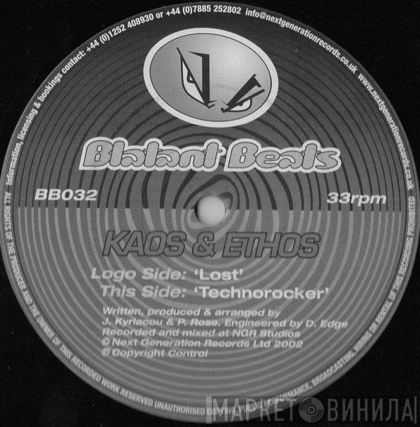 DJ Kaos & Ethos  - Lost / Technorocker
