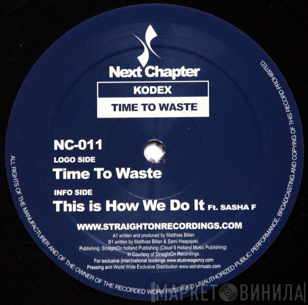 DJ Kodex - Time To Waste