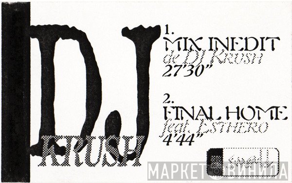 DJ Krush  - Mix Inédit / Final Home