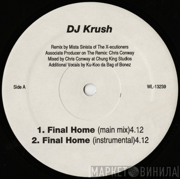 DJ Krush  - Final Home
