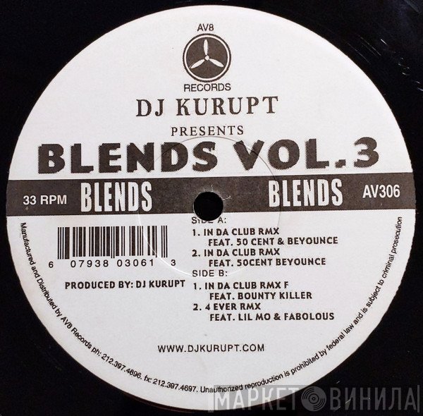 DJ Kurupt - Blends Vol.3