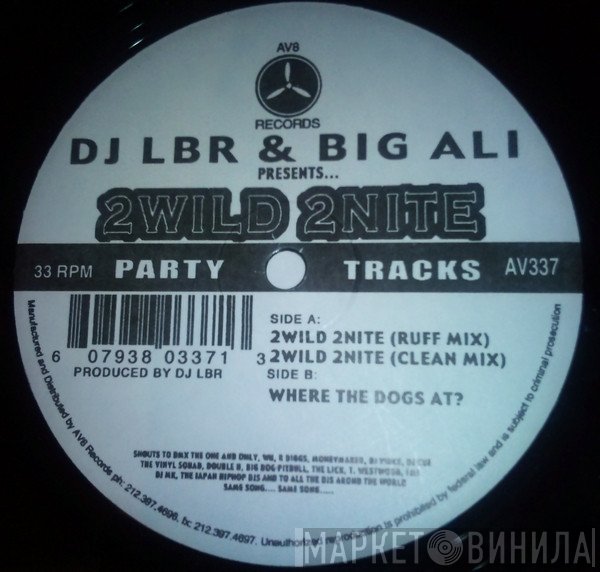 DJ LBR, Big Ali - 2wild 2nite