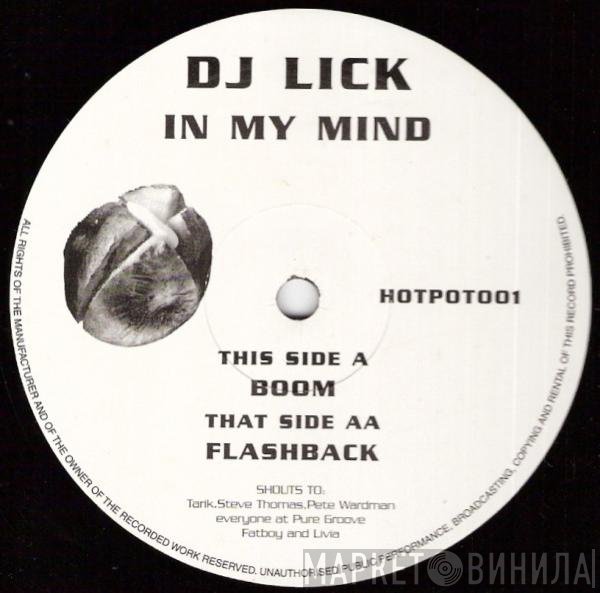 DJ Lick - In My Mind