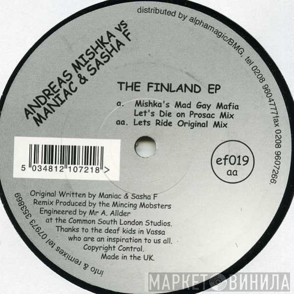 DJ Maniac, Andreas Mishka, Sasha F - The Finland EP
