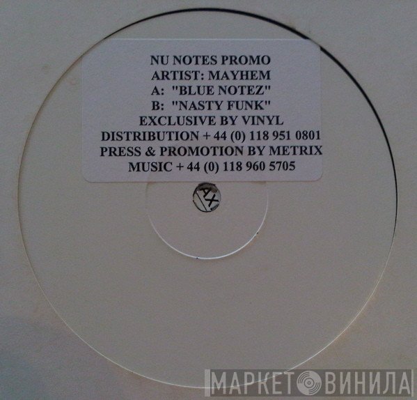 DJ Mayhem  - Blue Notez / Nasty Funk