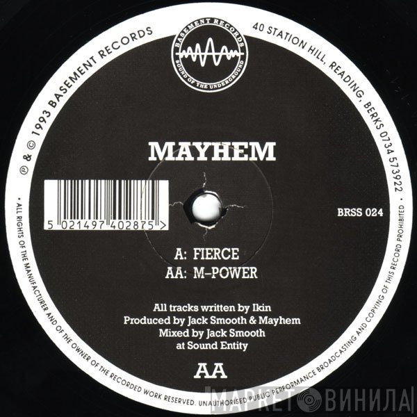 DJ Mayhem  - Fierce / M-Power