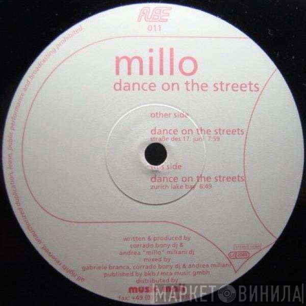 DJ Millo - Dance On The Streets