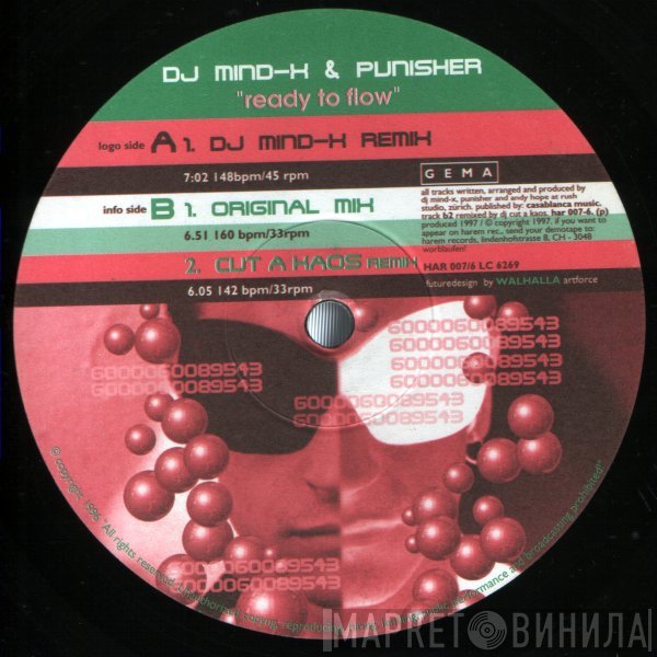 DJ Mind-X, Punisher  - Ready To Flow