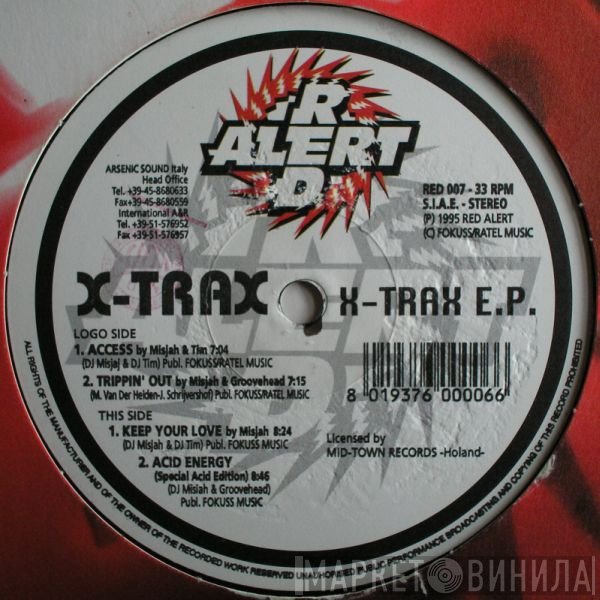 DJ Misjah & DJ Tim, DJ Misjah & DJ Groovehead - X-Trax E. P.