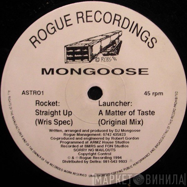 DJ Mongoose - Straight Up (Wris Spec)