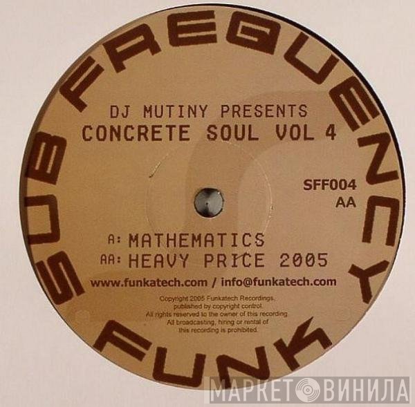 DJ Mutiny - Concrete Soul Vol 4