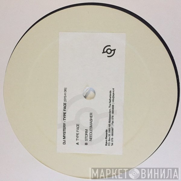 DJ Mystery   - Type Face