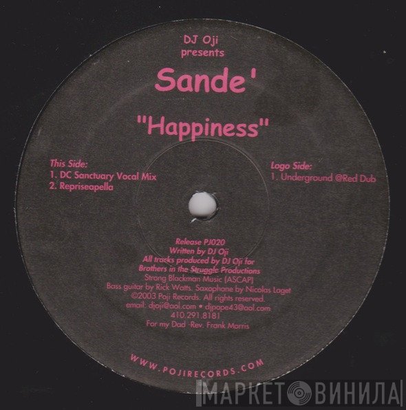 DJ Oji, Sandé - Happiness