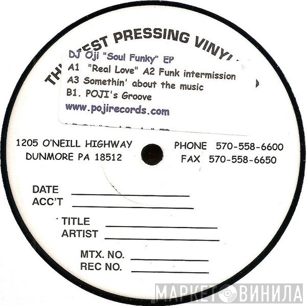 DJ Oji  - Soul Funky  EP