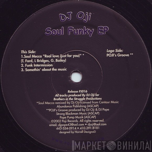 DJ Oji - Soul Funky  EP