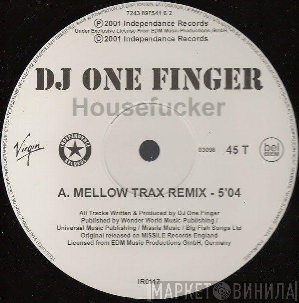 DJ One Finger - Housefucker