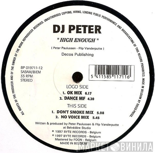 DJ Peter - High Enough