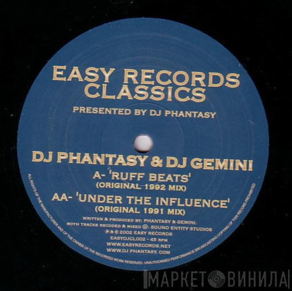 DJ Phantasy & DJ Gemini - Ruff Beats / Under The Influence