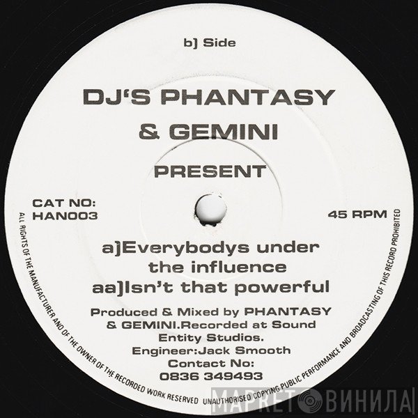 DJ Phantasy & DJ Gemini - Vol 1