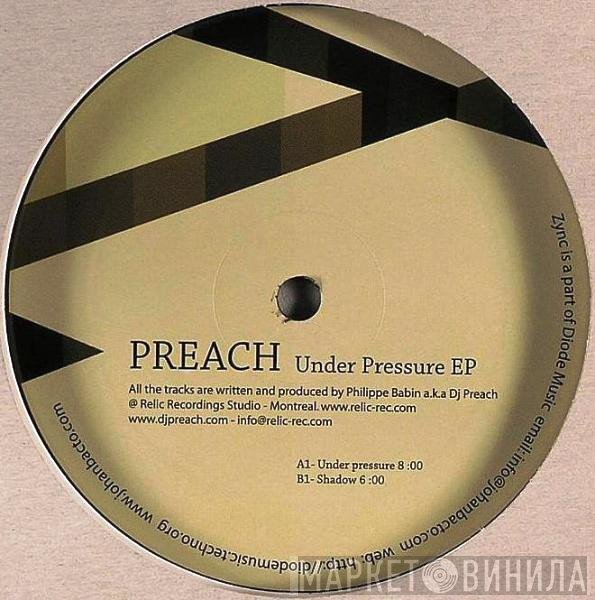 DJ Preach - Under Pressure EP