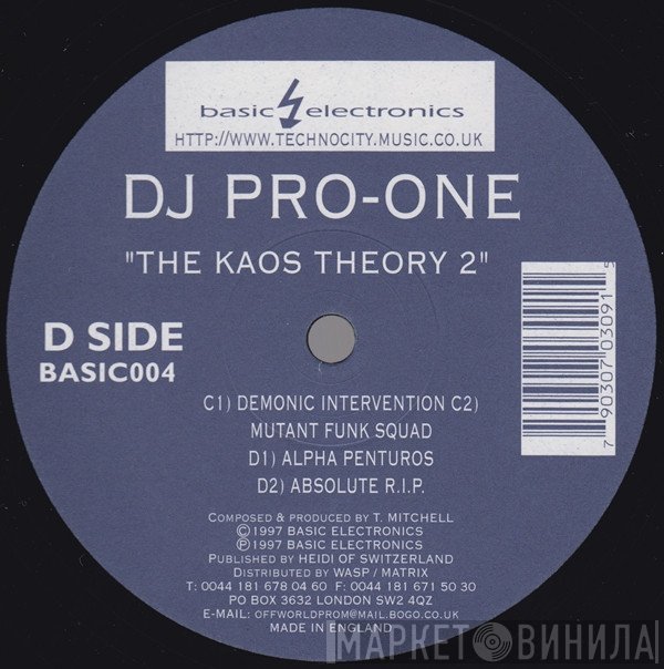 DJ Pro One - Kaos Theory 2