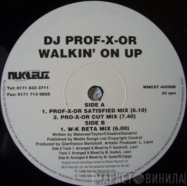 DJ Professor - Walkin' On Up - The Remixes