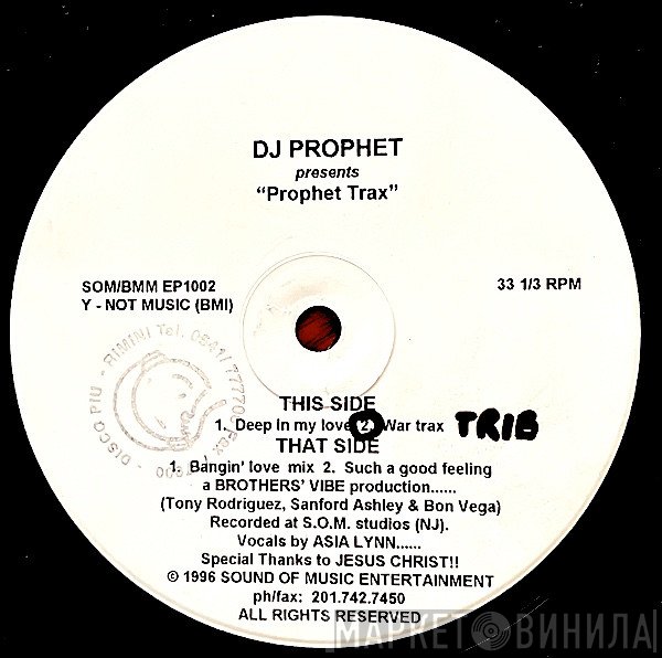 DJ Prophet - Prophet Trax