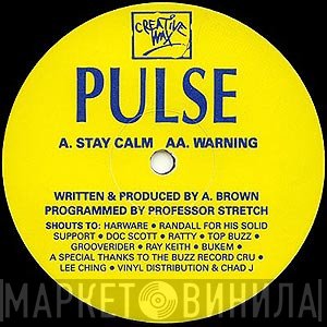 DJ Pulse  - Stay Calm / Warning