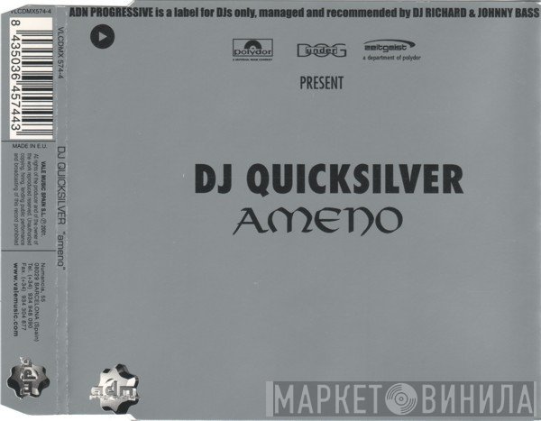 DJ Quicksilver  - Ameno