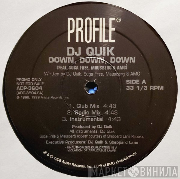 DJ Quik - Down, Down, Down