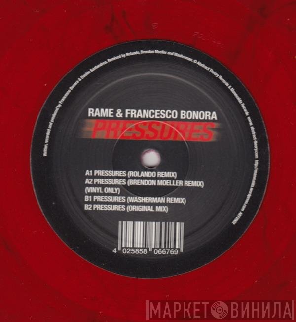 DJ Rame & Francesco Bonora  - Pressures