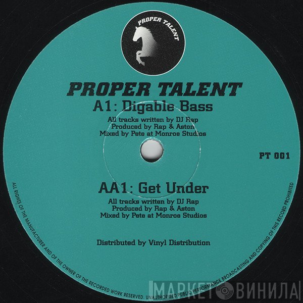 DJ Rap  - Digable Bass / Get Under
