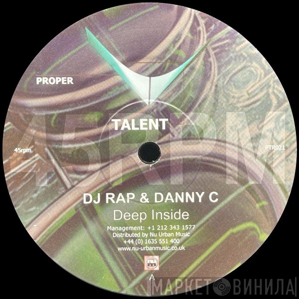 DJ Rap & Danny C  - Deep Inside / Colours