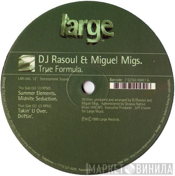 DJ Rasoul & Miguel Migs  - True Formula