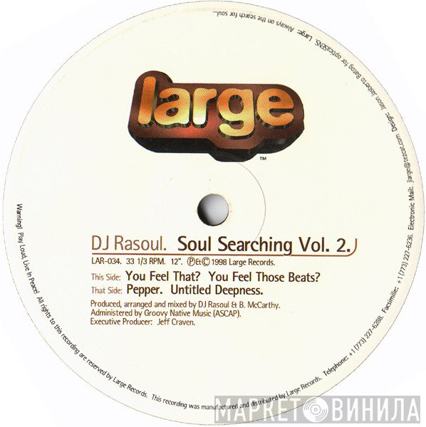 DJ Rasoul - Soul Searching Vol. 2