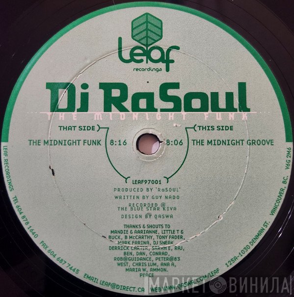 DJ Rasoul  - The Midnight Funk