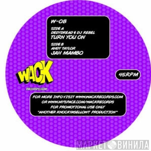 DJ Rebel , Andy Taylor , Dedy Dread - Turn You On / Jah Mambo