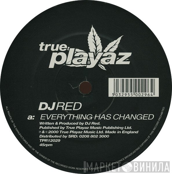 DJ Red - Everything Has Changed / Paradise