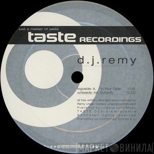 DJ Remy  - In Your Face / Butterfly
