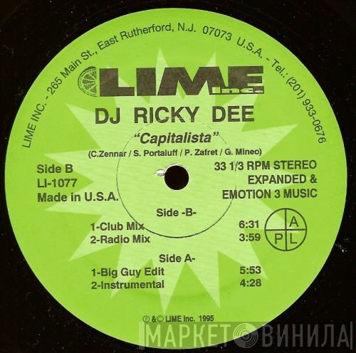 DJ Ricky Dee  - Capitalista