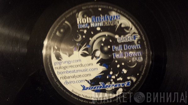 DJ Rob Analyze feat. Hard Target   - Fall Down
