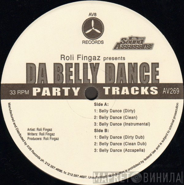 DJ Roli Fingaz - Da Belly Dance