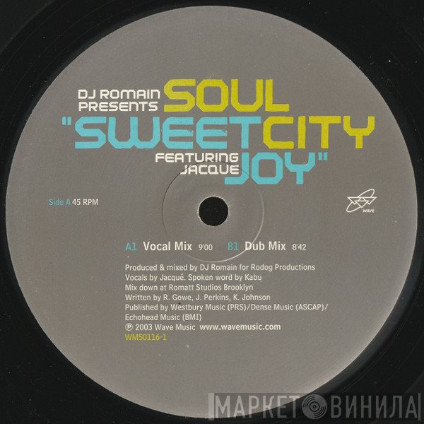 DJ Romain, Jaquita, Soul City  - Sweet Joy