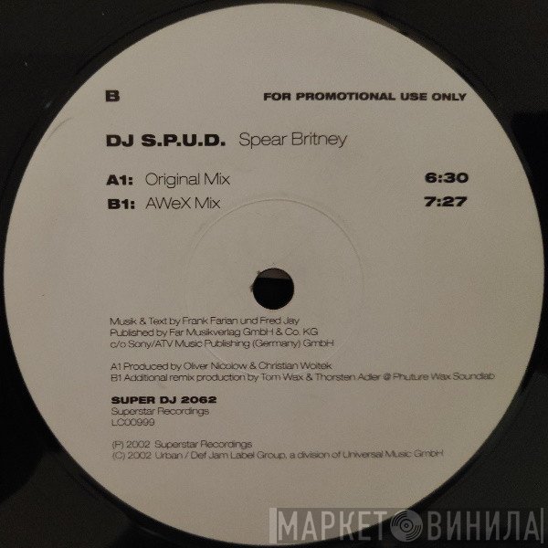 DJ S.P.U.D. - Spear Britney