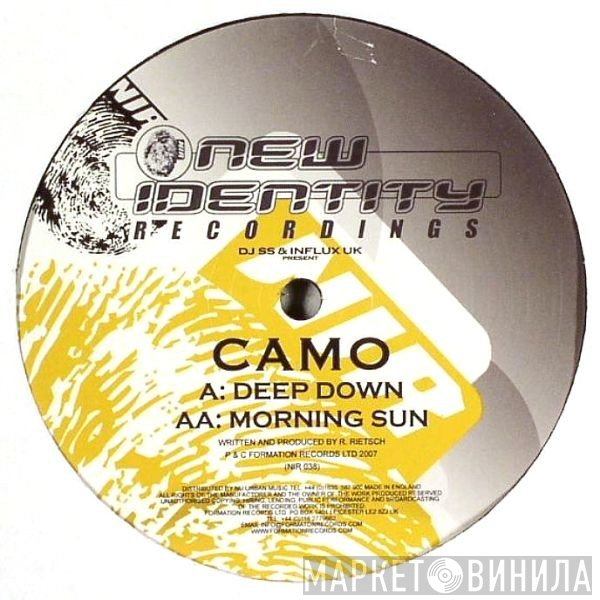 DJ SS & Influx UK Present CAMO  - Deep Down / Morning Sun