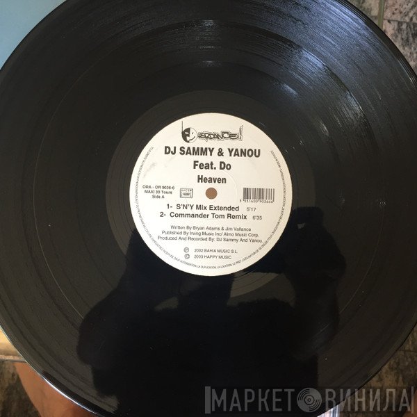DJ Sammy & Yanou Featuring Do  - Heaven