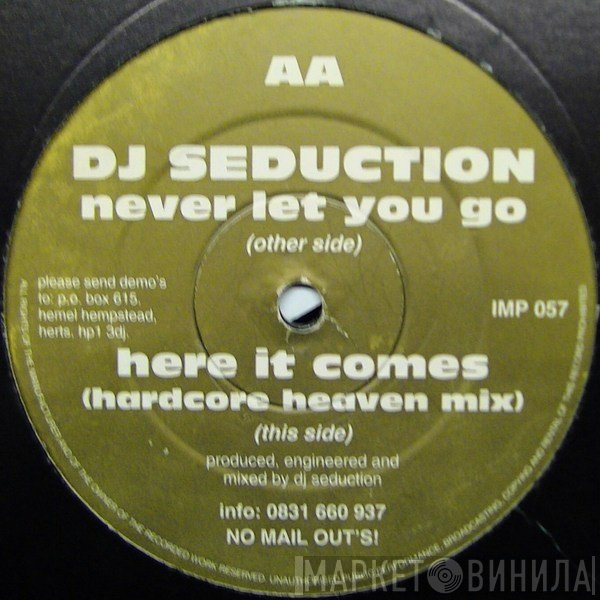 DJ Seduction - Never Let You Go / Here It Comes (Hardcore Heaven Mix)