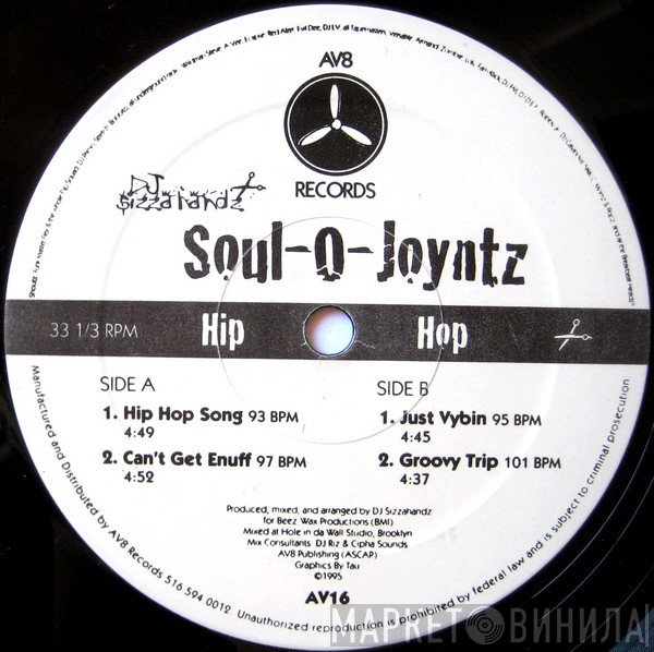 DJ Sizzahandz - Soul-O-Joyntz