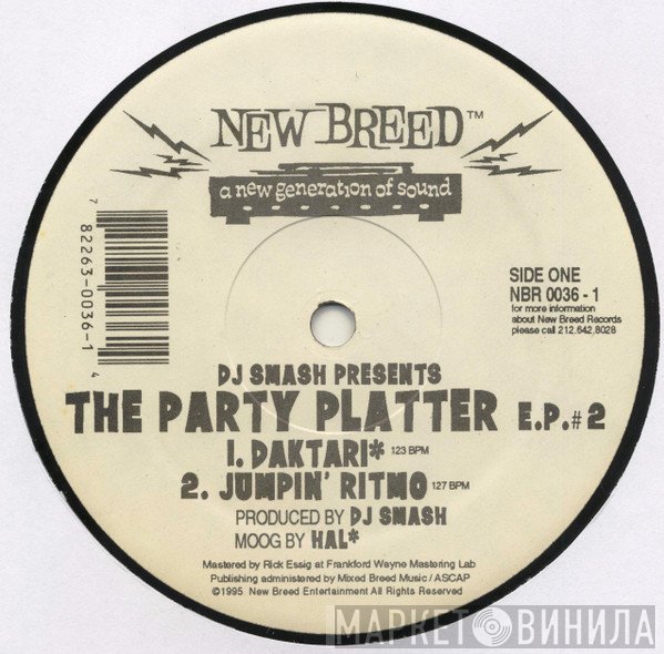 DJ Smash - The Party Platter E.P. #2